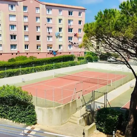 557 Cap Corniche Front De Clim Parking Lägenhet