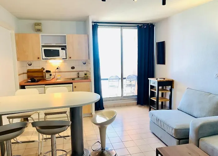 557 Cap Corniche Front De Clim Parking Apartman *